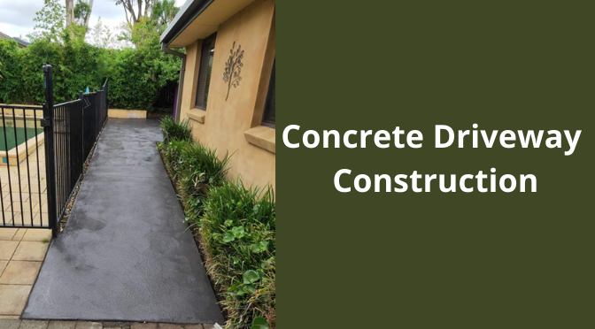 Concrete Driveway Construction
