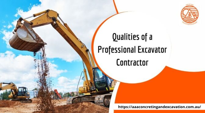 Excavator Contractor